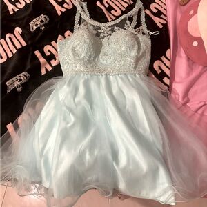 Plus size laced dress